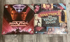 STAR TREK - LASER VIDEO DISCS - New  Sealed  . Lot Of 2