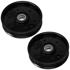 2PK Flat Idler Pulley for Hustler 786848 607525 Mini Z 926840 Super Mini Z