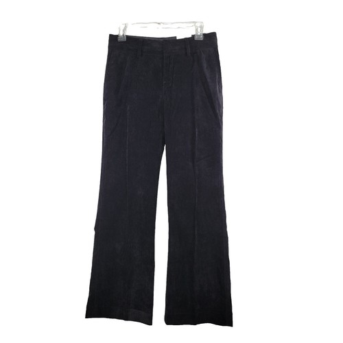 Vintage Anchor Blue Corduroy Pants Mens 34 White Y2K Baggy Wide