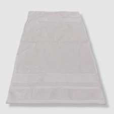 $30 Ralph Lauren White Solid Cotton Wilton Hand Towel 16" x 32"