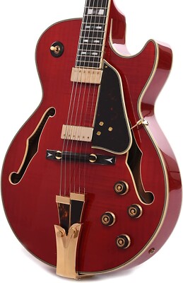 Ibanez GB10SEFM-SRR Sapphire Red GEORGE BENSON Signature Spot