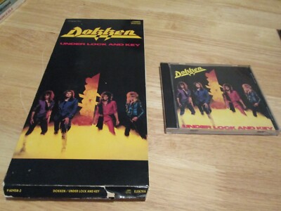 Dokken - Under Lock And Key Rare Longbox Hard To Find