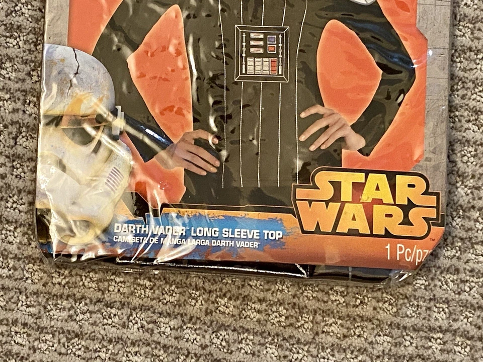 Star Wars Darth Vader Women Small Medium Star Wars Long Sleeve Top Costume May 4 - Image 3 of 4