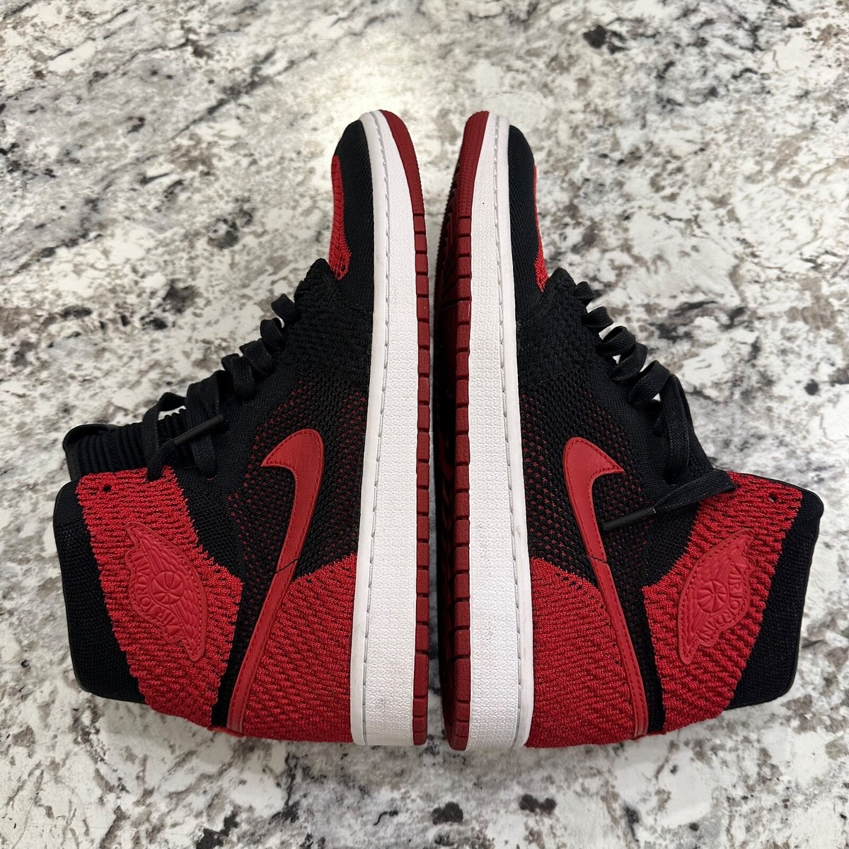 Air Jordan 1 Retro High OG Flyknit Bred 2017 US Mens 10 | eBay Air Jordan 1 Retro High OG Flyknit Bred 2017 US Mens 10 | eBay