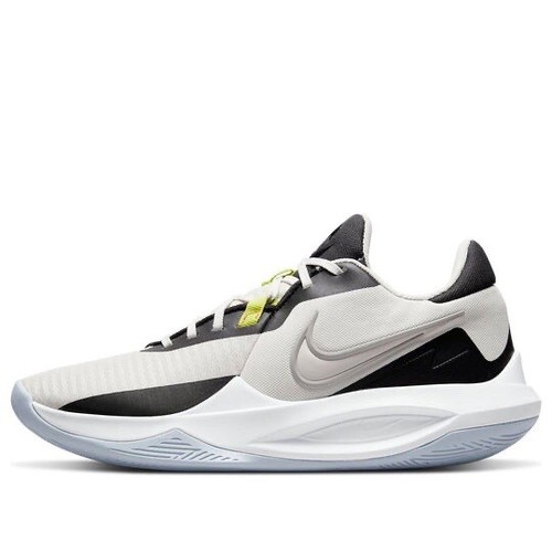 NIKE PRECISION VI WHITE BASKETBALL SHOES SZ US9-13 VOLLEYBALL PICKLEBALL TENNIS