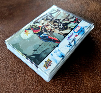 2024 Upper Deck Women of Marvel Battle Time 25-Card Base Set | eBay