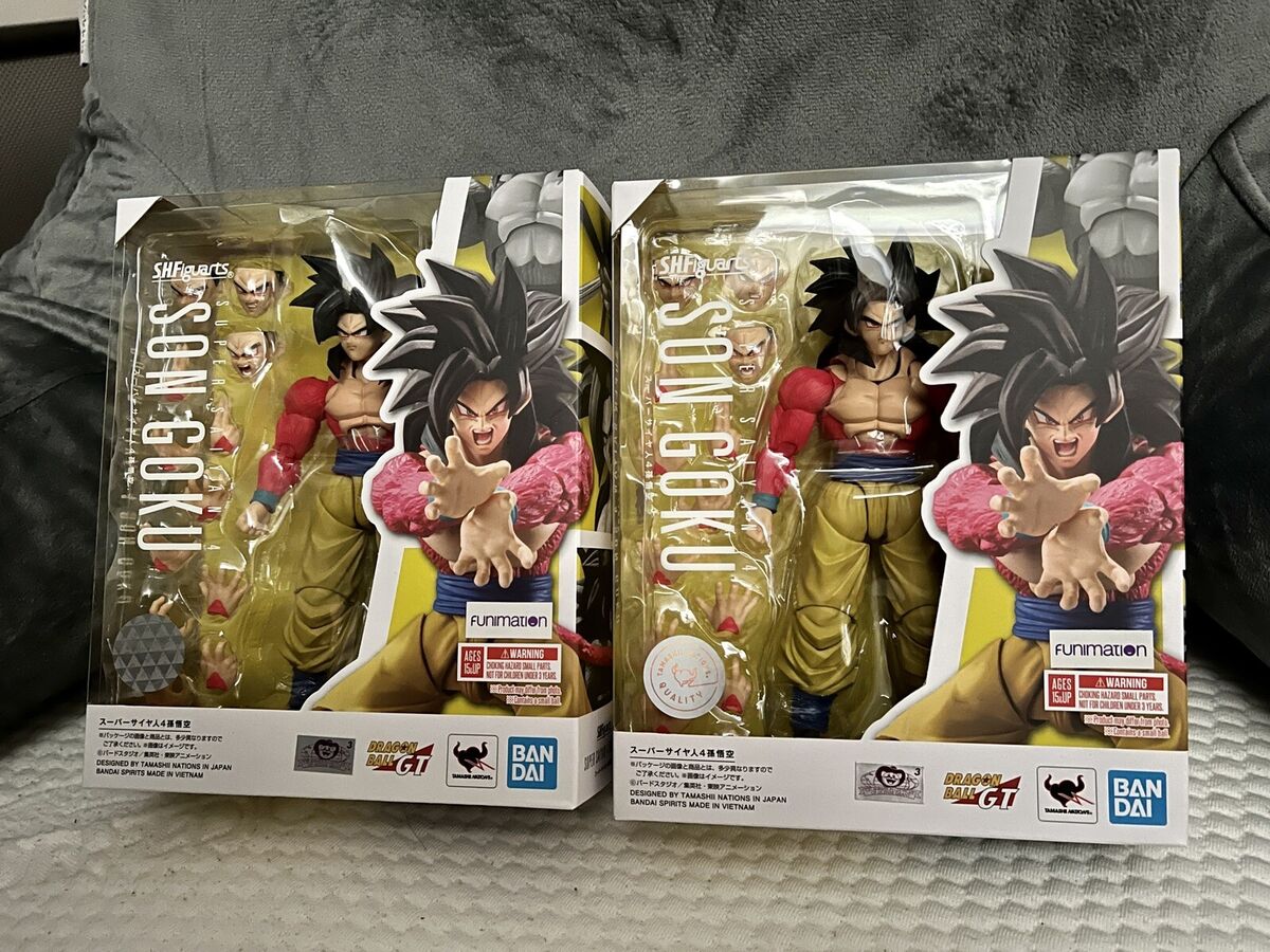 Boneco Sh Figuarts Goku Super Saiyan 4 Sayajin Ssj4 Dragon