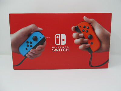 Brand-new Nintendo Switch console system with neon blue & red Joy