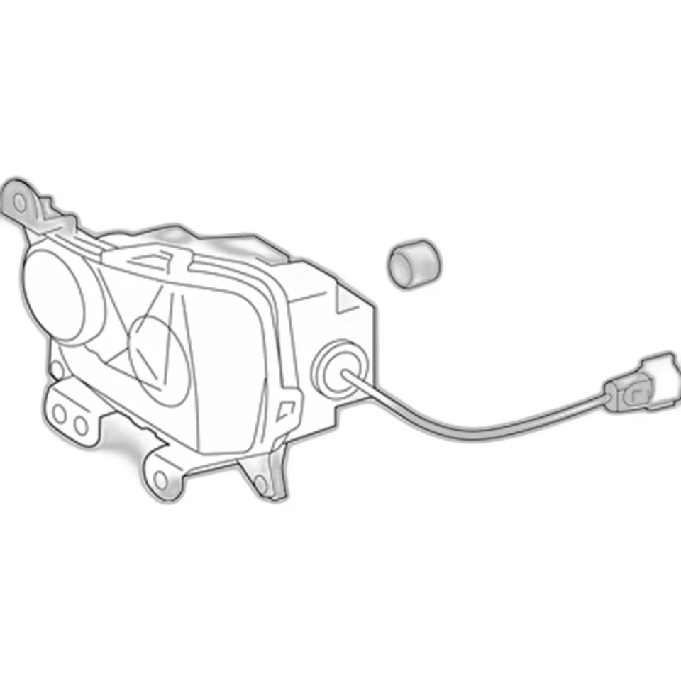 Toyota Genuine 15-19 Lexus RC200t RC300 RC350 Lamp Assy, Fog, LH81220-24080 - Изображение 2 из 2