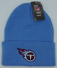 NFL Tennessee Titans Reebok Adult Cuffed Winter Knit Hat Cap Beanie NEW