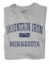 Mountain Iron Minnesota MN T-Shirt EST