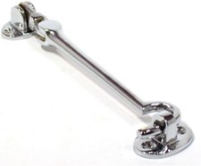 Image of Cabin Hook Silent Pattern 250mm (10 Inch) Chrome