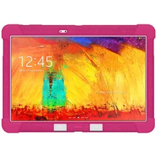 AMZER Rugged Soft Silicone Rubber Case for Samsung Galaxy Note 10.1 2014