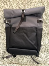 BNWT Sandqvist Ilon Roll-Top Backpack, Multi Dark RRP £145 New