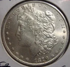Better Date 1879-P Morgan Silver Dollar - Blast Whites Choice BU