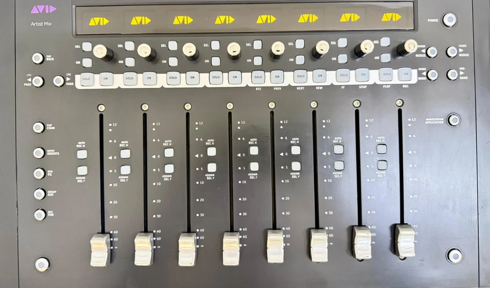 Avid Artist Mix Touch-Sensitive Fader Control Surface, w/ power supply - Image 3 of 4