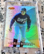 CARLOS BELTRAN 1997 Bowman's Best Refractor Rookie Card RC RARE Puerto Rico HOF