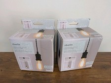 Dunelm Charlie Industrial  Adjustable Pendant Flex Ceiling Light Cable 2x