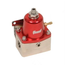 Summit Racing Fuel Pressure Regulator 30-65 psi Red Anodized Universal Each