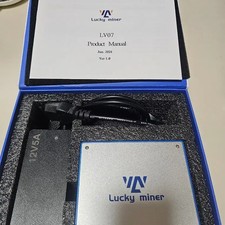 Lucky Miner LV07 Bitcoin Mining Rig Pre-Owned 3 Months Used