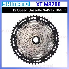 Shimano DEORE XT M8200 Cassette 9-45T/10-51T 12 Speed For Mountain Bike Bicycle