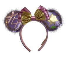 Disney Parks Rapunzel Tangled Pascal Minnie Mouse Ears Headband Adult OSFM Dress