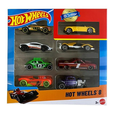 Hot Wheels 8 Car Pack Assorted Vehicle Toy Mini Cars Multi HPV78