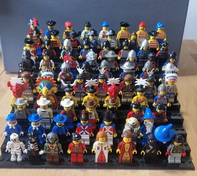 Lego Piraten Ritter Indianer Cowboy Insulaner Skelett Figuren zum auswählen