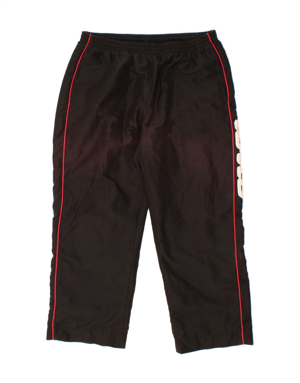LOTTO Womens Graphic Tracksuit Trousers UK 18 XL Black Polyester BW06