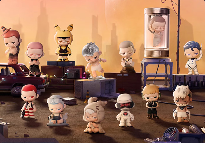 Antiguo KUBO City of Sunset Serie Caja Ciega Confirmada Figura Juguete Regalo Nuevo