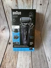 BRAUN Series 6 Senso Flex Wet/Dry Electric Shaver Trimmer Shaving