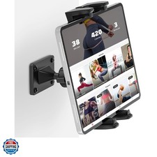 Tablet Wall Mount, 360  Rotation Tablet Holder Stand, Sturdy Metal Base, Kitc...