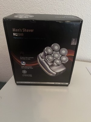 7D Elektrisch Rasierer Skull Shaver Gesicht Kopfrasierer Glatzen Rasierer Herren