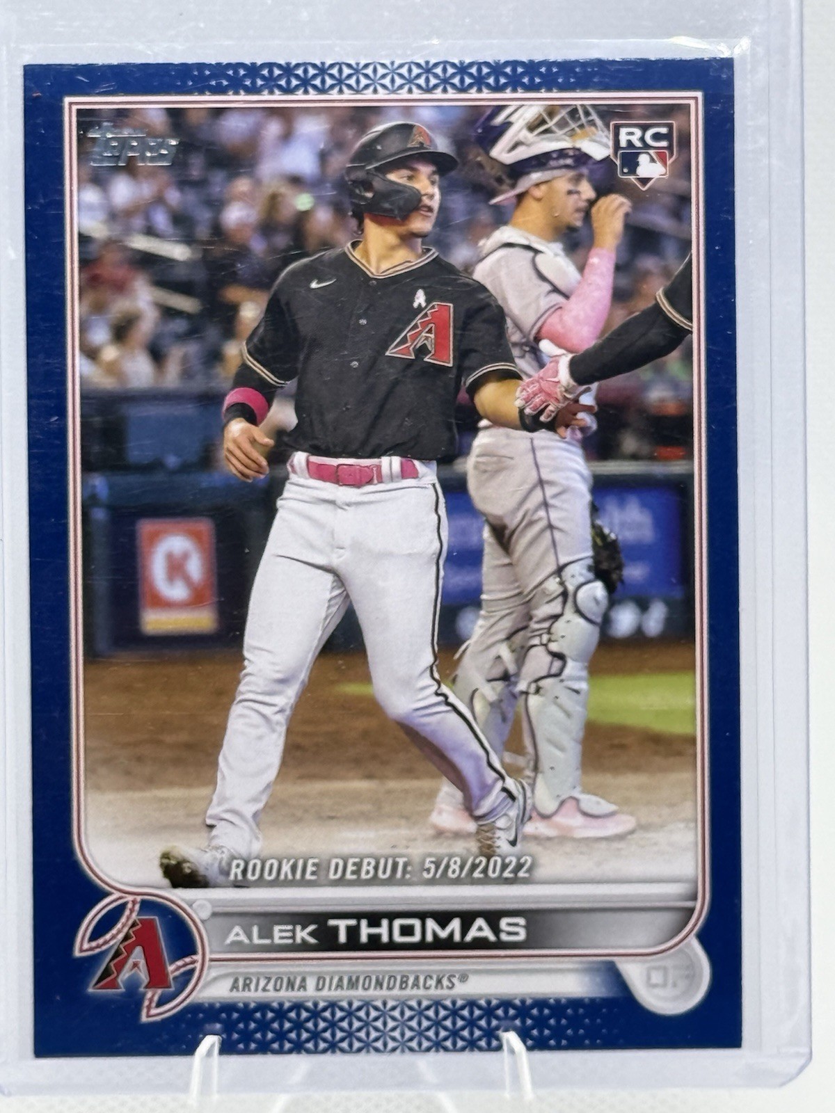 2022 Topps Update Series - Rookie Debut Alek Thomas #US282 Royal Blue (RC)