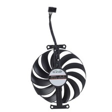 Graphics Card 95mm 4Pin Coolers Fan Replacement Cooling Fan for GTX1650 1630