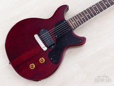1988 Orville by Gibson Les Paul Junior Double Cut LPJ-D Cherry, USA Gibson P-90