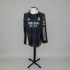 Adidas Real Madrid 25/26 Long Sleeve 'HP' Jersey JP3939 (MEN'S X-LARGE) - NWT
