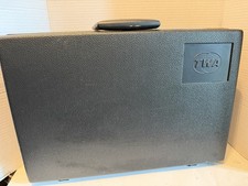 VINTAGE BLACK TWA PILOTS BRIEF CASE