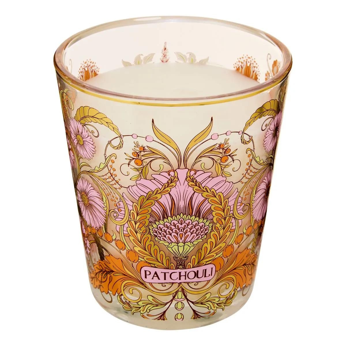 Bougie parfumée patchouli Ilan 820g pour décoration grand format