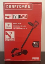 CRAFTSMAN 7.5” 12.0 Amp Push Walk Behind Electric Lawn Edger (CMEED400) - New