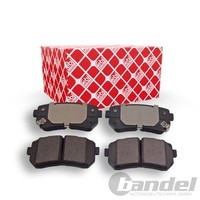 Febi BremsbelÄGe Satz Hinten Passend FüR Hyundai Kona Tucson KIA Sportage | 1163