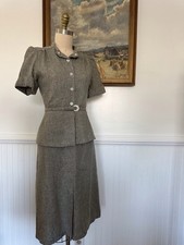 Vintage 1970  s Does 1930  s Women  s Suit By Young Reflections