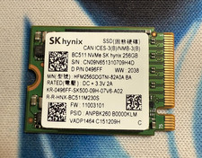 NVMe SK hynix 256GB SSD