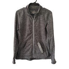 Vineyard Vines Performance Full Zip Womens XS Activewear Thumb Holes Zip Pocket