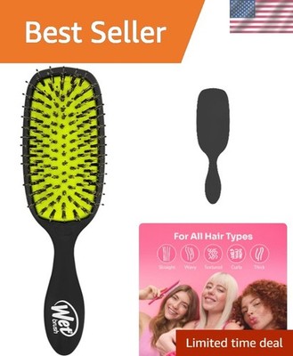 Shine Enhancer Hair Brush, Purple - Exclusive Ultra-soft IntelliFlex Bristles...
