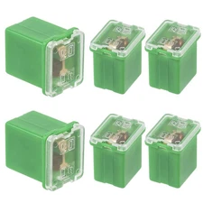 ALLECIN 40A Square Auto Fuses 40 AMP Low Profile Box Shaped Automotive Fuse f...