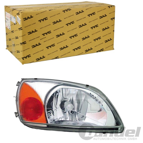 TYC H4 Scheinwerfer Rechts Passend FüR Ford Courier Fiesta | 20-5923-05-2-image