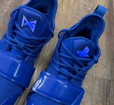 Nike x PlayStation PG 2.5 Blue Multicolor Size 10 Sneakers w/ Box