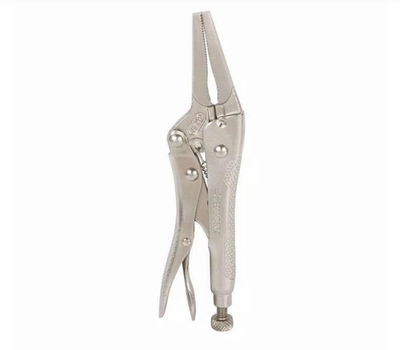 #ad #ad Husky 6.5in Long Nose Locking Pliers Knurled Grip Adjustable Steel Tool New $12.99