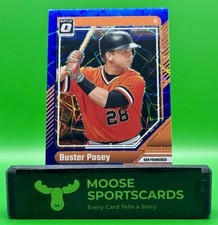 2024 Donruss Optic Baseball Buster Posey Blue Velocity